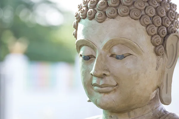 Bouddha visage à la cire — Photo