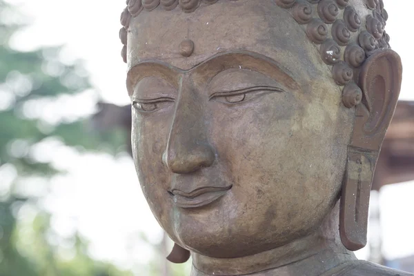 Buddha faccia per cera — Foto Stock