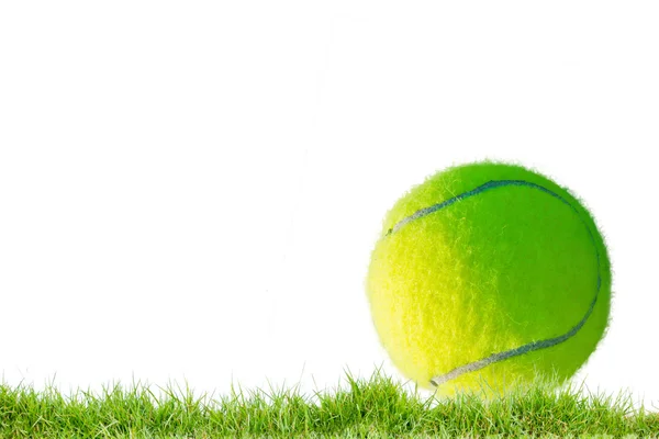 Pelota de tenis individual —  Fotos de Stock