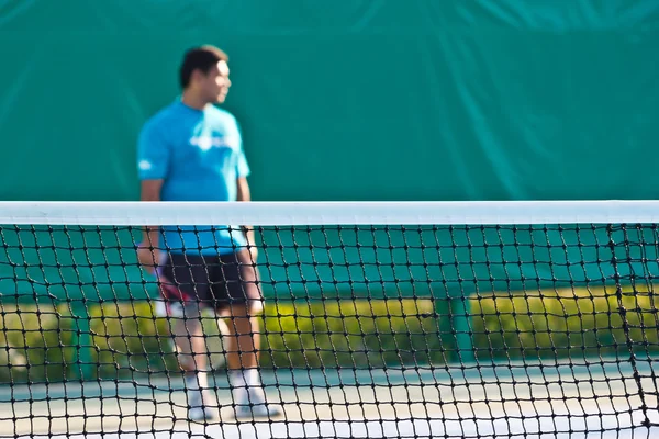 Tennis court at chonburi thailand — Stock Photo, Image