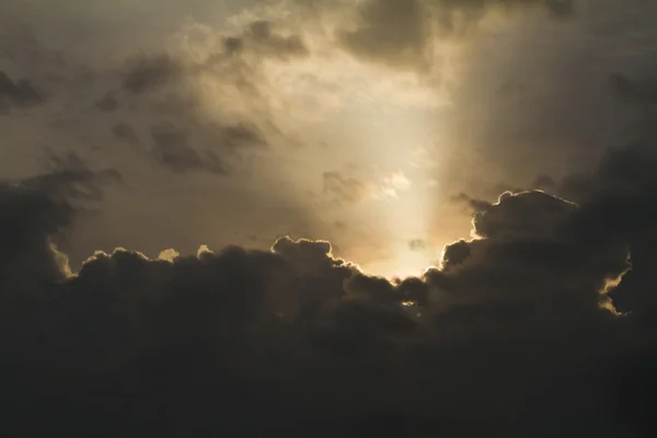 Céu com nuvens — Fotografia de Stock