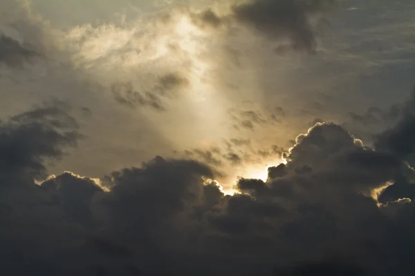 Céu com nuvens — Fotografia de Stock