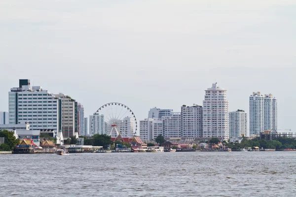 Bangkok, hlavní město Thajska na večer — Stock fotografie