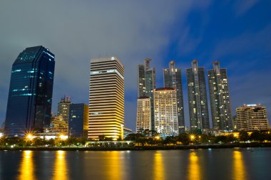 Bangkok, Tayland sermaye city at akşam