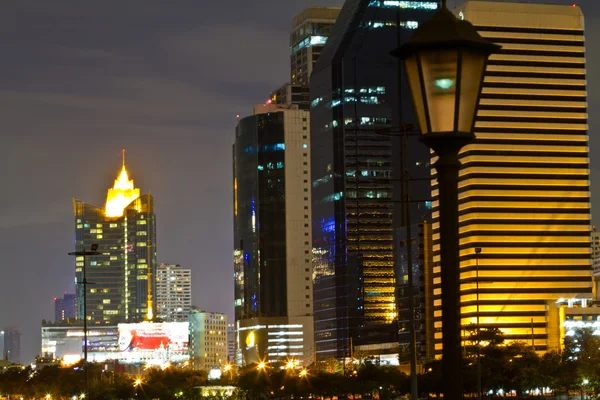 Bangkok, capital de Tailandia por la noche — Foto de Stock