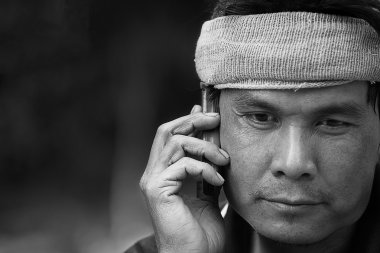 Evet olgun adam portresi