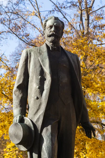 Trostianets Ucrânia Outubro 2021 Monumento Pyotr Tchaikovsky Compositor Russo Que — Fotografia de Stock