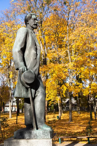 Trostianets Ukraine Octobre 2021 Monument Piotr Tchaïkovski Compositeur Russe Qui — Photo