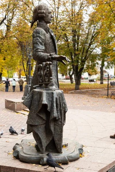 Hlukhiv Ukraine October 2021 Monument Dmitry Bortniansky Russian Ukrainian Composer — Stock Photo, Image