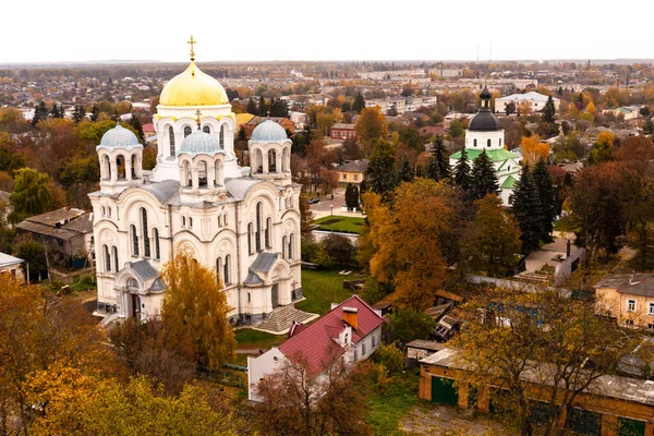 Православна Церква Трьох Святих Анастасій Глухові Україна — стокове фото