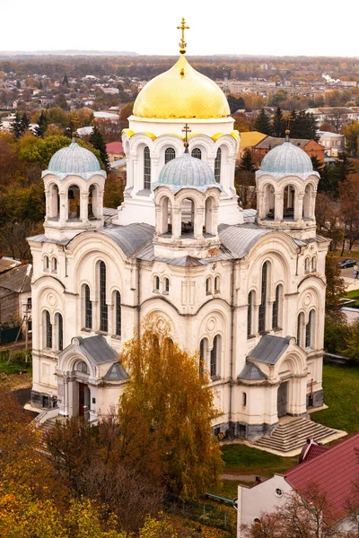 Chiesa Ortodossa Tre Sant Anastasiade Hlukhiv Ucraina — Foto Stock