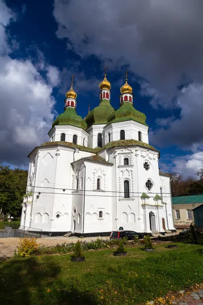 Nizhyn Ucrânia Outubro 2021 Catedral Ortodoxa São Nicolau Centro Nizhyn — Fotografia de Stock