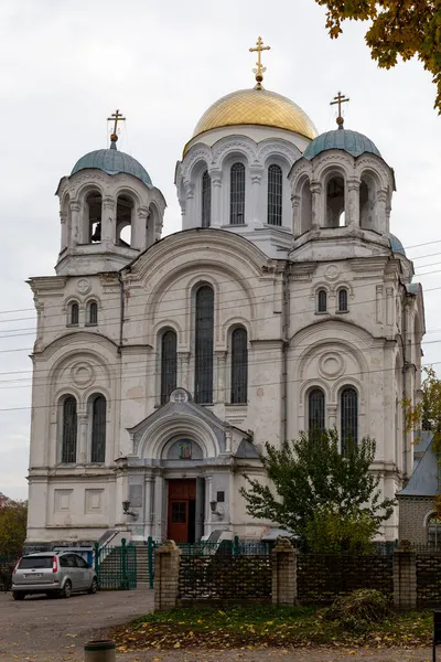 Hlukhiv Ucrânia Outubro 2021 Igreja Três Anastasias Templo Ortodoxo Glukhov — Fotografia de Stock