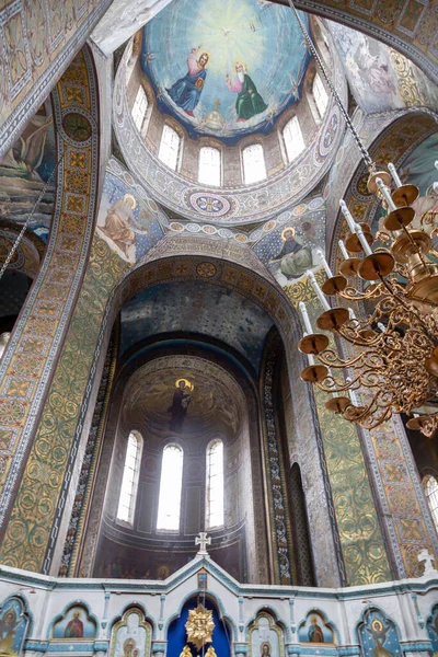 Hlukhiv Ukraine Octobre 2021 Intérieur Église Des Trois Saints Anastasies — Photo
