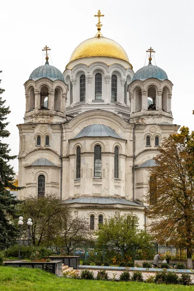 ウクライナ フルキフ2021年10月16日3つの聖アナスタシア教会19世紀末に建てられたグルホフの正教会 — ストック写真