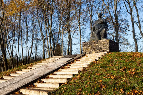 Baturyn Oekraïne Oktober 2021 Monument Voor Inwoners Van Baturin Die — Stockfoto