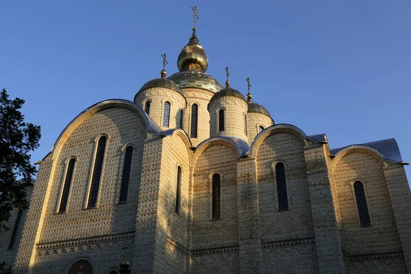 Cherkasy Ucrânia Agosto 2021 Catedral São Miguel Uma Das Maiores — Fotografia de Stock