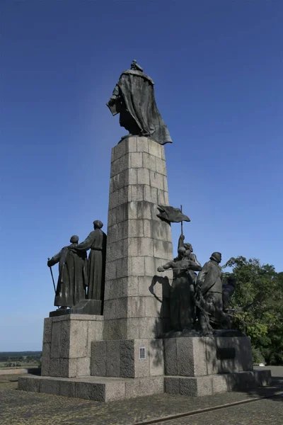 Chyhyryn Ucrânia Agosto 2021 Monumento Bohdan Khmelnytsky Chigirin Uma Cidade — Fotografia de Stock