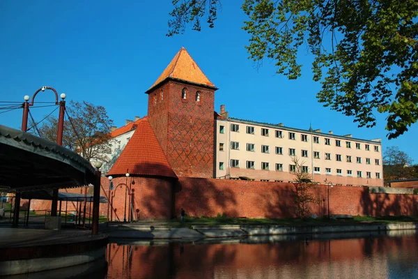 Braniewo Poland Травня 2019 Старі Стіни Вежі Бранево Варшавсько Мазурське — стокове фото