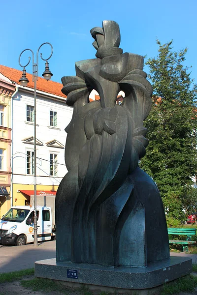 Vilnius Litouwen Juli 2017 Monument Voor Barbara Radziwill Door Vladas — Stockfoto
