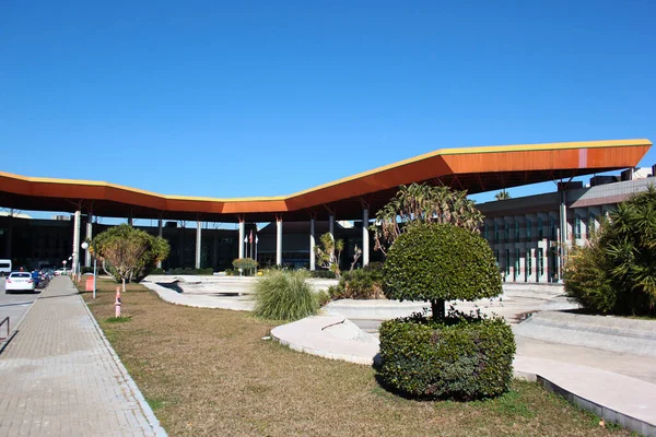 Antalya Turquie Février 2022 Gare Routière Centrale Antalya Grande Ville — Photo