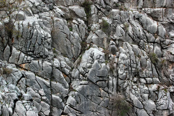 Textura Close Rochas Pedras Desfiladeiro Goynuk Província Antalya Sudoeste Turquia — Fotografia de Stock
