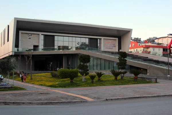 Antalya Turquía Abril 2022 Nazim Hikmet Centro Cultural Convenciones Distrito — Foto de Stock