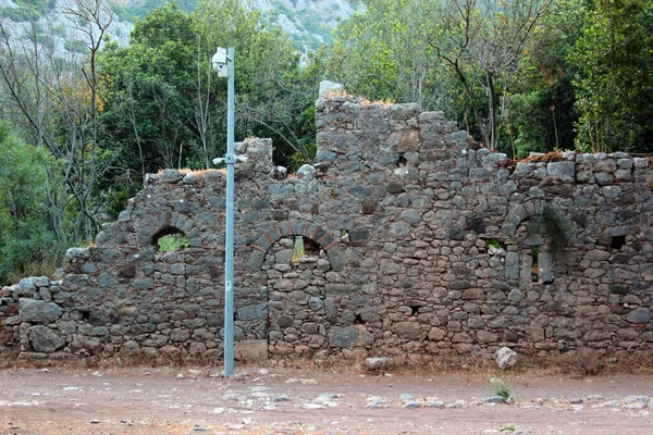 古代Lyciaの都市オリンポスの遺跡 アンタルヤ県の近代的な町Ciraliの南に位置 トルコ南西部 — ストック写真