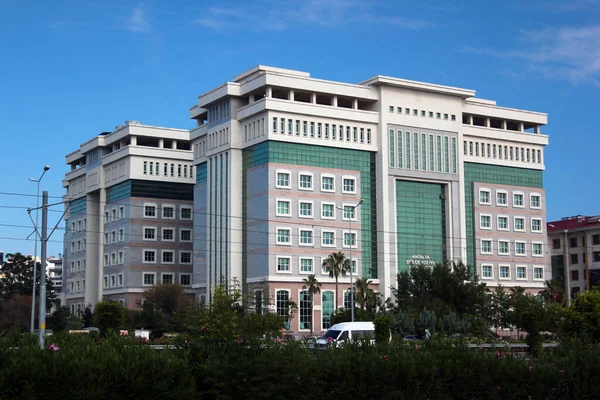 Antalya Turkije Juni 2022 Bouw Van Het Regionaal Gerechtshof Van — Stockfoto