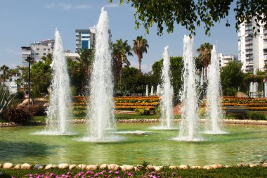 Antalya, Türkiye - 10 Temmuz 2022: Antalya Spor Kulübü 'nün Antalya' nın Lara Mahallesi 'ndeki 50. yıldönümü