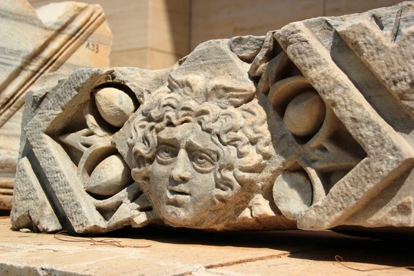 Antalya Turkey August 2022 Ancient Greek Roman Sculptures Artifacts Archaelogical — Stock Fotó