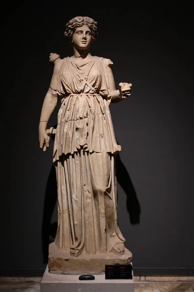 Antalya Turkey August 2022 Statue Artemis Perge Ancient City Archaelogical — Stock Fotó