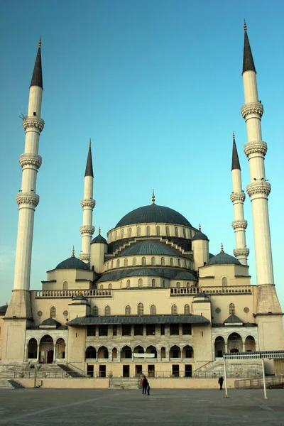 Τζαμί Κοκατέπε Μεγαλύτερο Τζαμί Στην Άγκυρα Της Τουρκίας — Φωτογραφία Αρχείου
