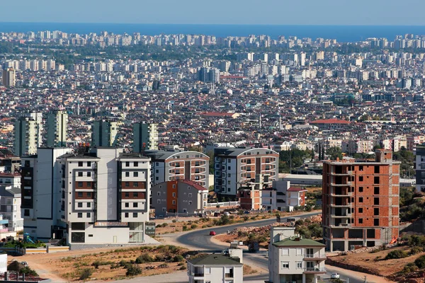 Antalya Turkey September 2022 Aerial View Kepez Varsak District Cankaya — Foto Stock