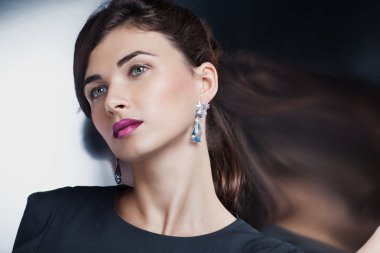 güzel moda model özel takı poz. Meslek