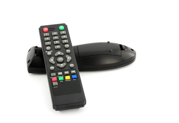 TV remote control on a white background — Stock Photo, Image