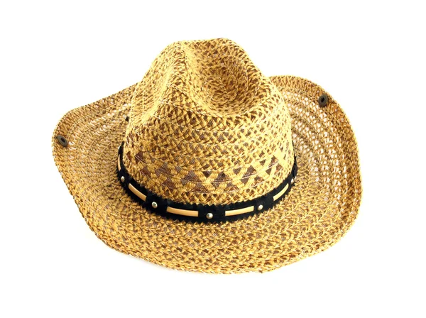 Straw hat isolated — Stock Photo, Image