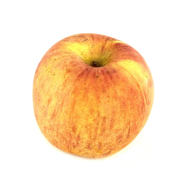 Apple op witte achtergrond — Stockfoto