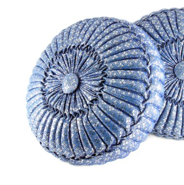 Beyaz arka plan üzerinde izole Tay tarzı sanat yastık