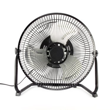 siyah mini fanı sıcak hava azaltmak için