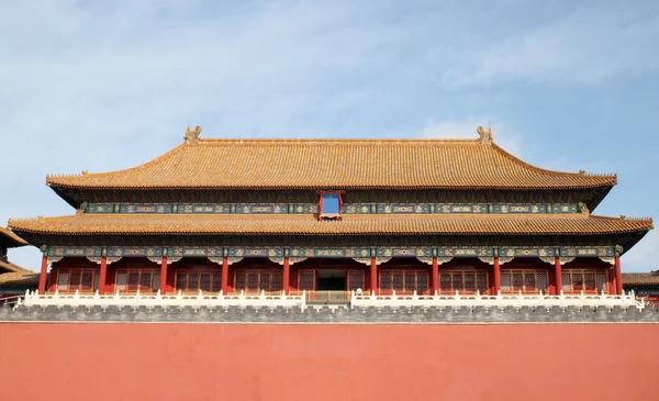 Palast verbotene Stadt in Peking, China — Stockfoto