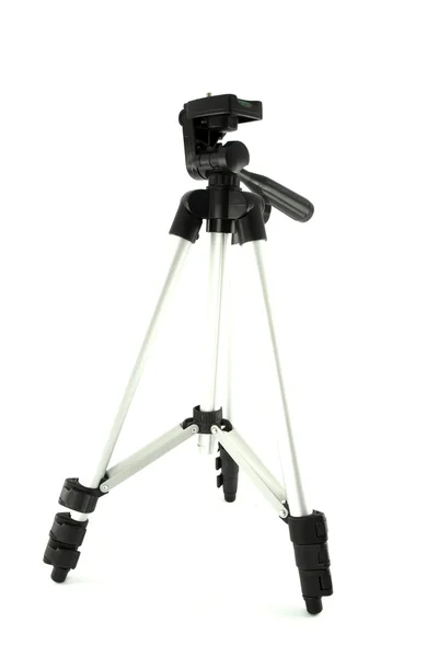 Camera tripod isolated on white — Stock Photo, Image