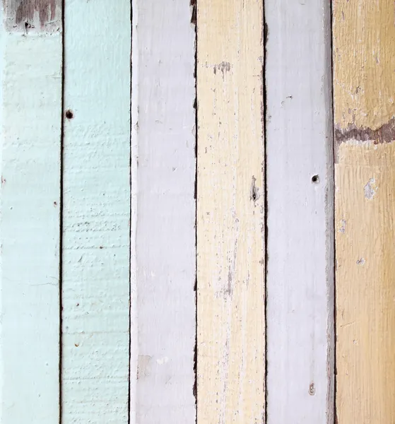 Oude kleur houten muur textuur — Stockfoto