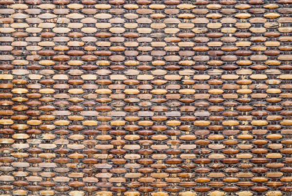 Brown wicker texture as background — Stock Photo, Image