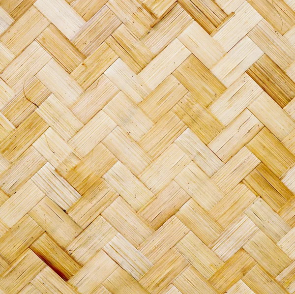 Bambusové dřevo textury, thajské ruční práce — Stock fotografie