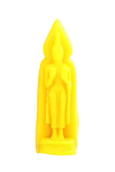 Buddha aus den handgeschnitzten Kerzen — Stockfoto