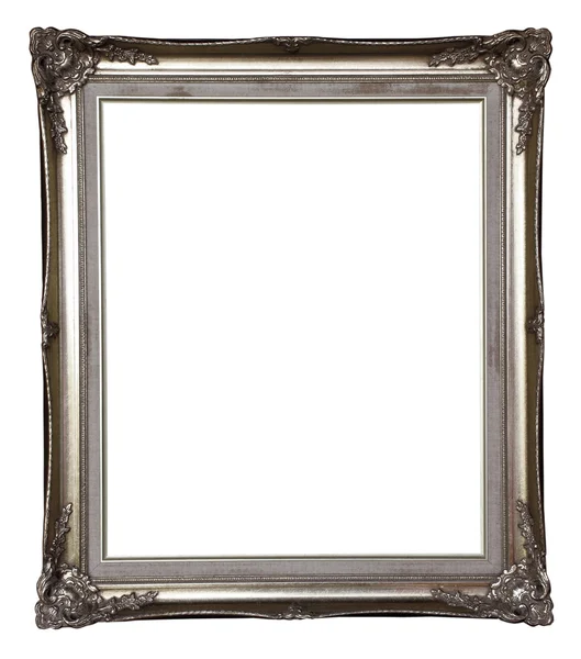 Golden frame isolated on white — Stock Photo, Image