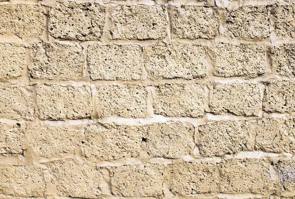 复古石头墙背景 — 图库照片