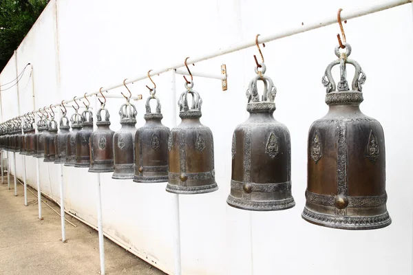 Bronze bell in the temple — Stock Photo, Image