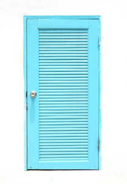Дверь в греческом стиле — стоковое фото